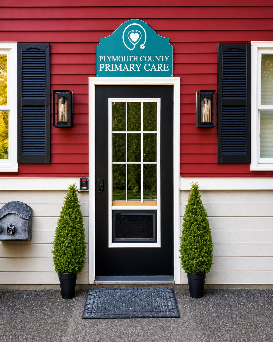 Entrance to Plymouth County Primary Care
